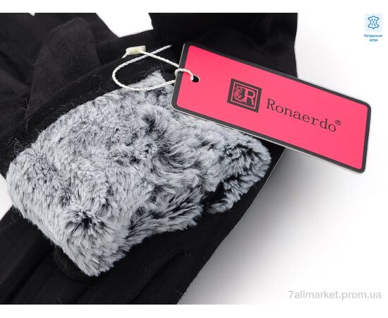 Рукавички жіночі Зима H04 black (10 шт. р.сітка7-9) "KUINH" недорого оптом від прямого постачальника, зображення 2