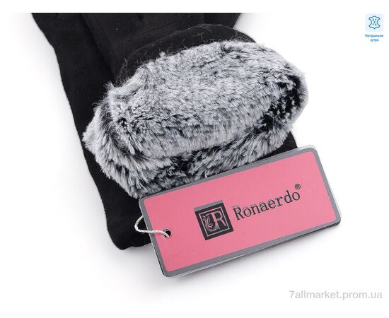 Фотография Перчатки женские Зима H08 black (10 шт. р.сетка 7-9) "KUINH" недорого оптом от прямого поставщика, изображение 2