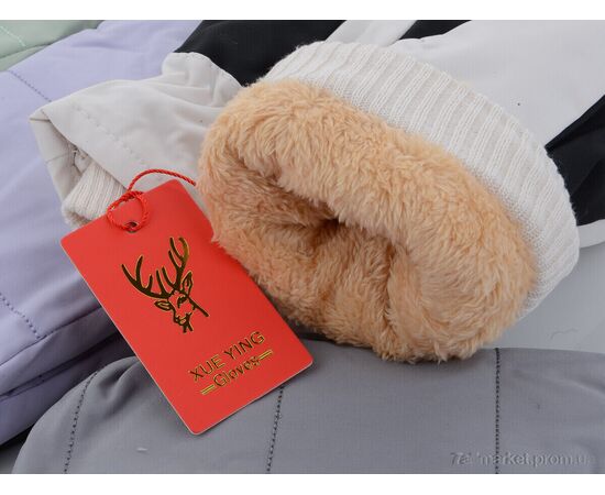 Рукавички для жінок Зима Дутік жіночий 003 mix (12 шт. р.сіткаOne size) "KUINH" недорого оптом від прямого постачальника, зображення 2