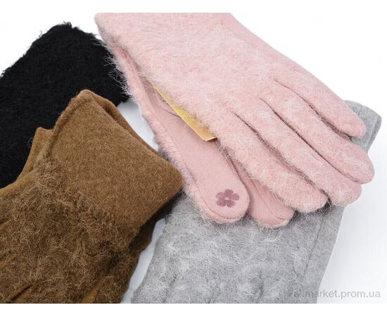 Фотография Перчатки женские Зима 10-1 сенсор mix (12 шт. р.сетка 6,5-7,5) "KUINH" недорого оптом от прямого поставщика, изображение 2