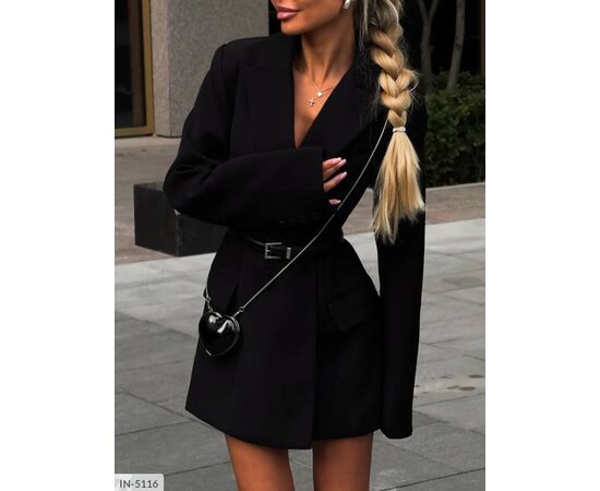 Піджак костюмка р.S-M;M-L (2кол.) "ANNVER" купити недорого від прямого постачальника, зображення 4