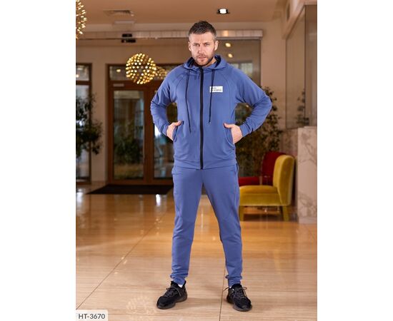 Чоловічий спортивний костюм р.48;50;52;54-56;58-60 "LETTI" купити недорого від прямого постачальника, зображення 7