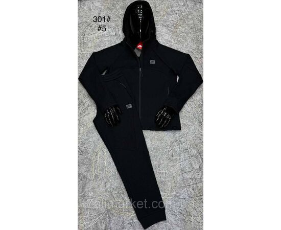 Спортивний костюм чоловічий на манжеті розміри M-3XL (3 кв) "PROSTOMEN" недорого від прямого постачальника, зображення 2