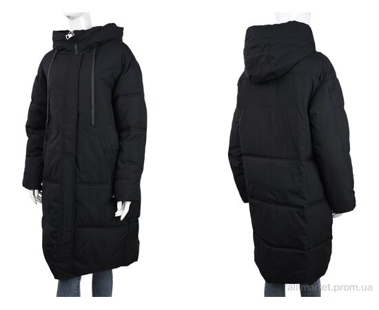 Фотография Пальто женское Зима 8801 black (09075) (5 шт. р.сетка 52-60) "Obuvok" недорого оптом от прямого поставщика, изображение 3