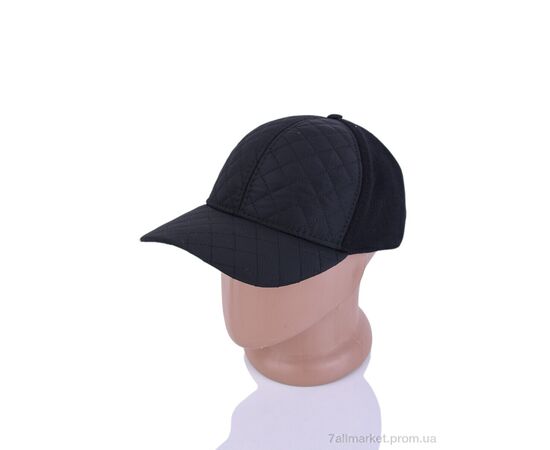 Кепка для чоловіків Весна/осінь Стьобана плащівка чорний (5 шт. р.сітка56-60) "TUZZI" недорого оптом від прямого постачальника, зображення 3