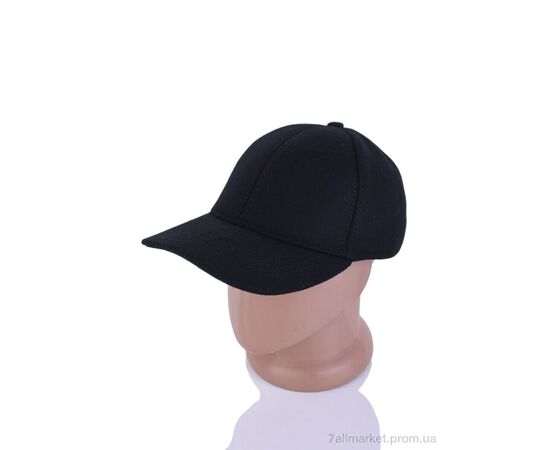 Фотография Кепка для мужчин Весна/осень Вовна чорний (5 шт. р.сетка 56-60) "TUZZI" недорого оптом от прямого поставщика, изображение 2