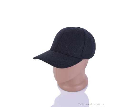 Кепка для чоловіків Весна/осінь Вовна т.сірий (5 шт. р.сітка56-60) "TUZZI" недорого оптом від прямого постачальника, зображення 2