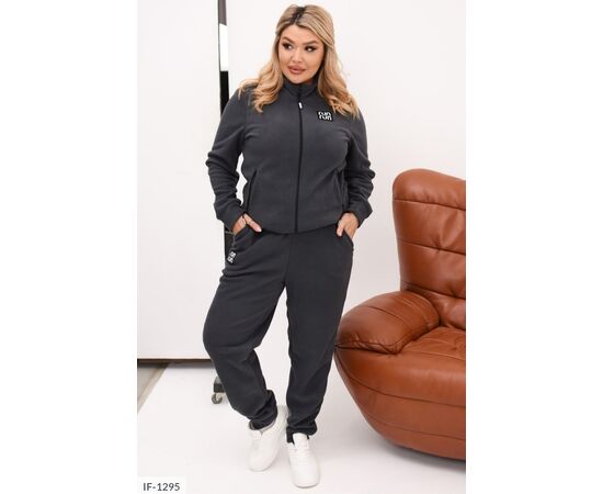 Костюм жіночий на флісі спортивний р.42-44;44-46 "BELUZA" купити недорого від прямого постачальника, зображення 2