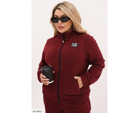 Костюм на флісі жіночий великого розміру р.48-50;52-54;56-58;60-62 "BELUZA" купити недорого від прямого постачальника, зображення 16