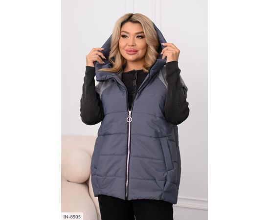 Жилетка жіноча БАТАЛ р.48-50;52-54;56-58;60-62 "BELUZA" купити недорого від прямого постачальника, зображення 8