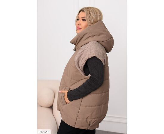 Жилетка жіноча БАТАЛ р.48-50;52-54;56-58;60-62 "BELUZA" купити недорого від прямого постачальника, зображення 4