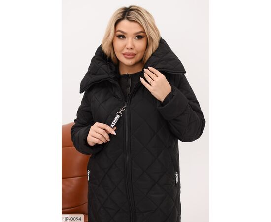 Тепла куртка для холодної зими з капюшоном, утеплена якісним синтепоном та підкладкою паяння р.48-50;52-54;56-58;60-62 "BELUZA" купити недорого від прямого постачальника, зображення 2