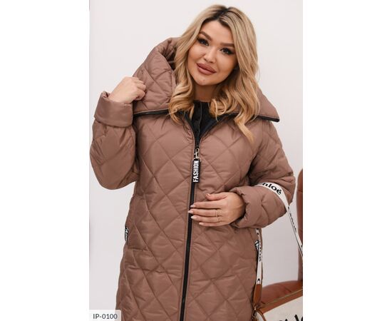 Тепла куртка для холодної зими з капюшоном, утеплена якісним синтепоном та підкладкою паяння р.48-50;52-54;56-58;60-62 "BELUZA" купити недорого від прямого постачальника, зображення 8