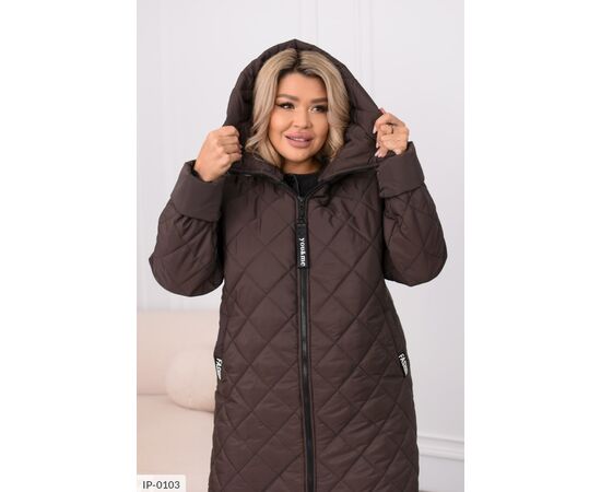 Тепла куртка для холодної зими з капюшоном, утеплена якісним синтепоном та підкладкою паяння р.48-50;52-54;56-58;60-62 "BELUZA" купити недорого від прямого постачальника, зображення 5