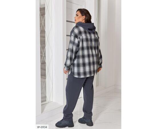 Жіночий прогулянковий костюм зі штанами великі розміри р.48-50;52-54;56-58;60-62 (3кол.) "BELUZA" купити недорого від прямого постачальника, зображення 8