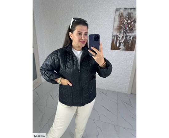 Жіноча куртка плащівка на синтепоні р.46-48;50-52;54-56;58-60 (5кол.) "VLADA" купити недорого від прямого постачальника, зображення 8