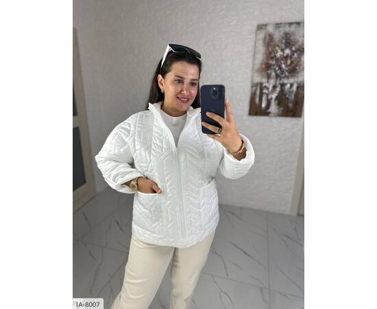 Жіноча куртка плащівка на синтепоні р.46-48;50-52;54-56;58-60 (5кол.) "VLADA" купити недорого від прямого постачальника, зображення 2