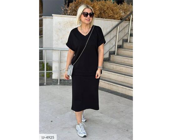 Фотография Женский костюм с юбкой большие размеры р.50-52;54-56;58-60;62-64 (4цв) "VLADA" купить недорого от прямого поставщика, изображение 6