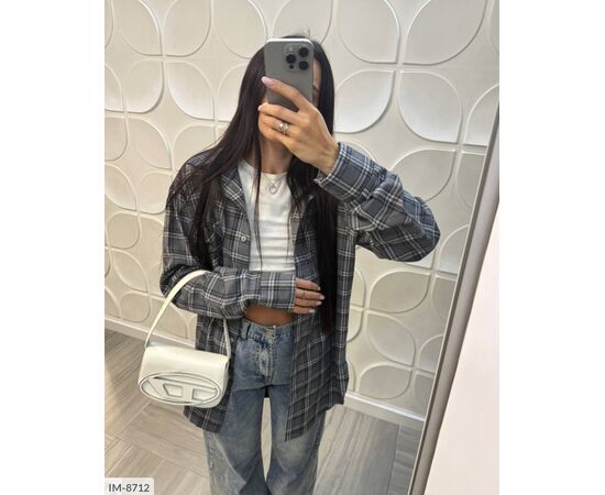 Жіноча фланелева сорочка р.S-L (2кол.) "ANNVER" купити недорого від прямого постачальника, зображення 2