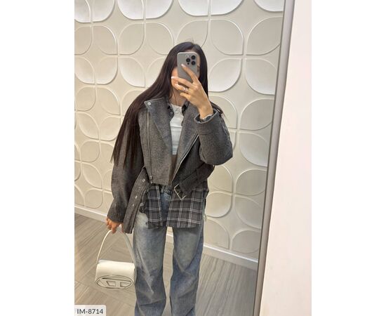 Жіноча фланелева сорочка р.S-L (2кол.) "ANNVER" купити недорого від прямого постачальника, зображення 4