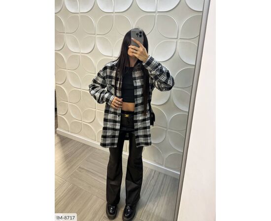 Жіноча фланелева сорочка р.S-L (2кол.) "ANNVER" купити недорого від прямого постачальника, зображення 6