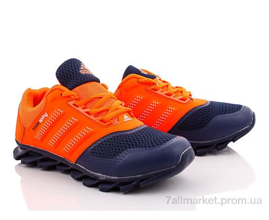 Кросівки чоловічі модні Весна/осінь AR11 оранжево-синій (8 пар р.41-45) "Class Shoes" недорого оптом від прямого постачальника, зображення 2