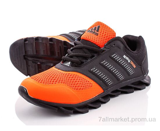 Кросівки чоловічі модні Весна/осінь AR11 чорно-оранжевий (8 пар р.41-45) "Class Shoes" недорого оптом від прямого постачальника, зображення 2