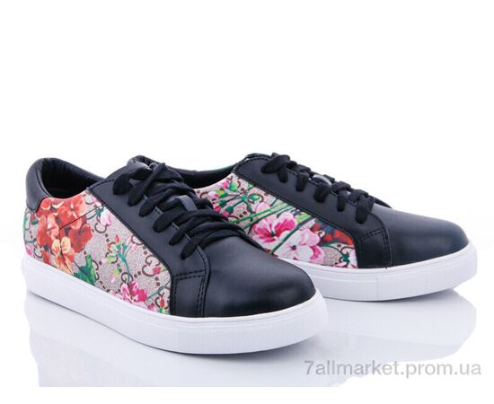 Кросівки жіночі модні Весна/осінь H237-81 black-pink (6 пар р.36-40) "Class Shoes" недорого оптом від прямого постачальника, зображення 2