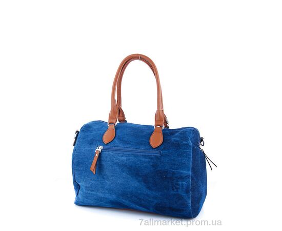 Жіноча сумка 9369-5 navy 25*37*17 см, "Euromoda" недорого оптом від прямого постачальника, зображення 2