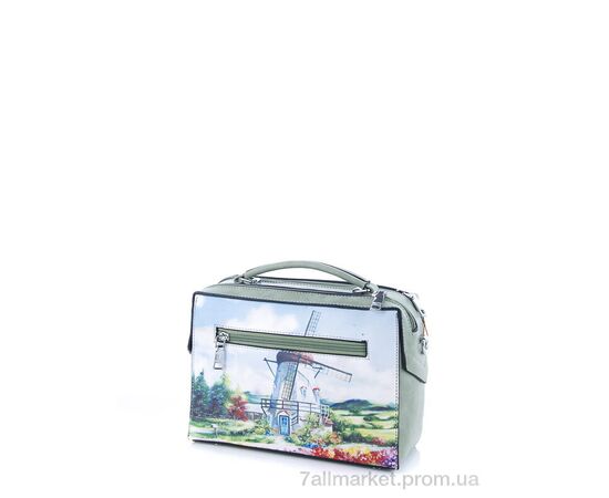 Жіноча сумка BR2025 green 18*25*10 см, "Euromoda" недорого оптом від прямого постачальника, зображення 2