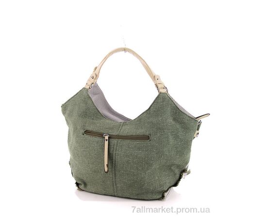 Жіноча сумка X7390 green 25*30*18 см, "Euromoda" недорого оптом від прямого постачальника, зображення 2