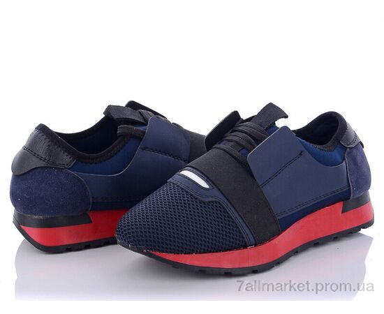 Кросівки жіночі модні Весна/осінь A1082 синій (7 пар р.36-40) "Class Shoes" недорого оптом від прямого постачальника, зображення 2