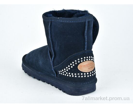 Фотография Угги детские утепленные зима W1-102-2 blue (8 пар р.33-37) "Violeta" недорого оптом от прямого поставщика, изображение 2