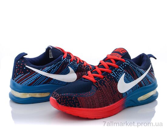 Кросівки чоловічі модні Весна/осінь ANК 41 синьо-червоний (7 пар р.40-44) "Class Shoes" недорого оптом від прямого постачальника, зображення 2