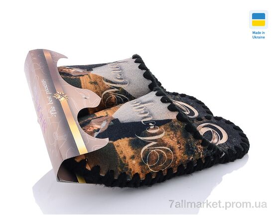 Тапки жіночі для будинку Весна/осінь 7-94 (10 пар р.40-45) "Active" недорого оптом від прямого постачальника, зображення 3