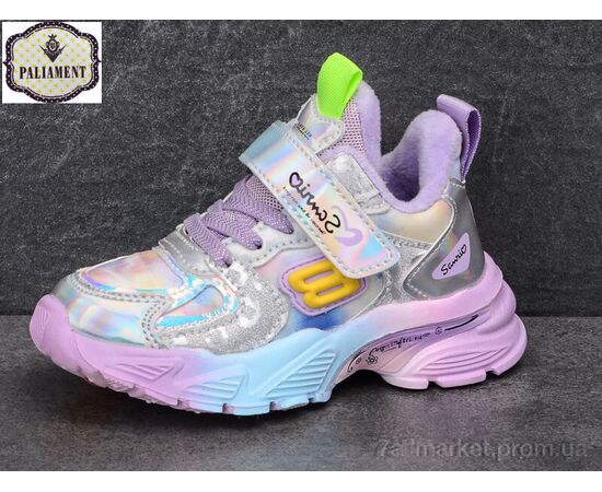 Кросівки дитячі модні Весна/осінь A158-1 (8 пар р.26-31) "PALIAMENT" недорого оптом від прямого постачальника, зображення 2