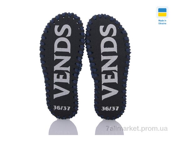 Тапки жіночі для будинку Весна/осінь 229W синій (9 пар р.36-41) "Active" недорого оптом від прямого постачальника, зображення 3