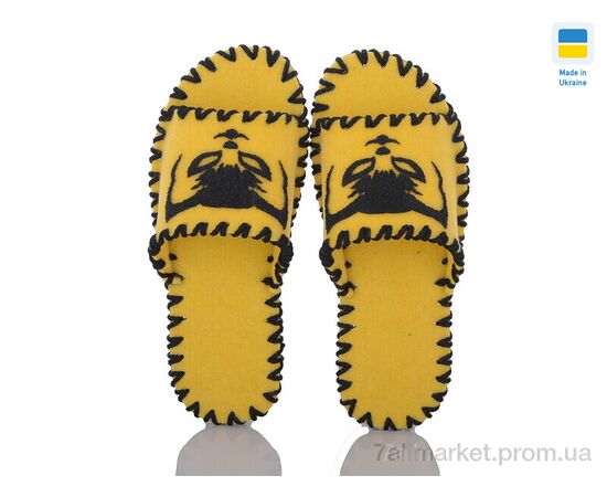 Тапки жіночі для будинку Весна/осінь 262W жовтий (9 пар р.36-41) "Active" недорого оптом від прямого постачальника, зображення 2