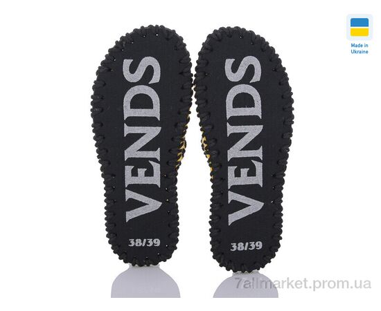 Тапки жіночі для будинку Весна/осінь 262W жовтий (9 пар р.36-41) "Active" недорого оптом від прямого постачальника, зображення 3