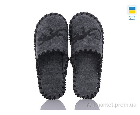 Тапки жіночі для будинку Весна/осінь 274W сірий (9 пар р.36-41) "Active" недорого оптом від прямого постачальника, зображення 2