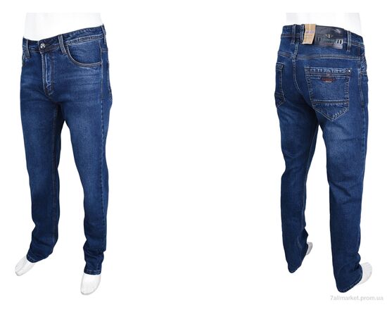 Джинси чоловічі Весна/осінь BRM9391T (8 шт. р.сітка32-42) "Baron" недорого оптом від прямого постачальника, зображення 3