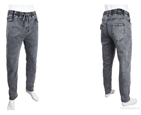 Джинси чоловічі Весна/осінь H1723 (8 шт. р.сітка28-36) "Baron" недорого оптом від прямого постачальника, зображення 3