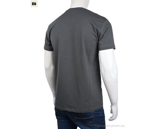 Футболка чоловіча Літо 3707-0085-5 khaki (4 шт. р.сіткаM-2XL) "BIG" недорого оптом від прямого постачальника, зображення 2