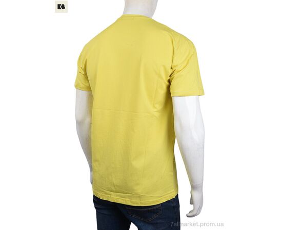 Футболка чоловіча Літо 3707-0082-4 yellow (4 шт. р.сіткаM-2XL) "BIG" недорого оптом від прямого постачальника, зображення 2