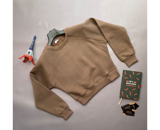 Фотография Батник женский Зима 02 коричневий (3 шт. р.сетка S-L) "Verton" недорого оптом от прямого поставщика, изображение 2