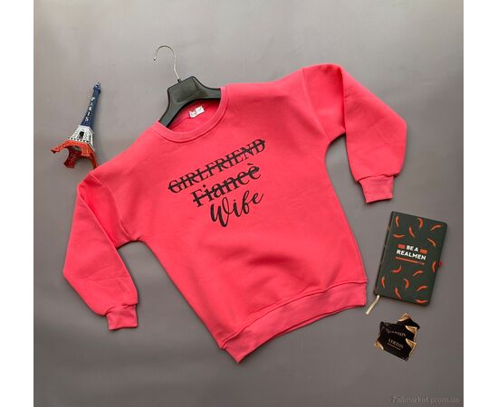 Фотография Батник женский Зима 03 кораловий (3 шт. р.сетка S-L) "Verton" недорого оптом от прямого поставщика, изображение 2