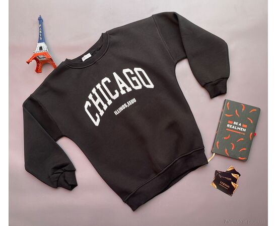 Фотография Батник женский Зима 03 чорний (3 шт. р.сетка S-L) "Verton" недорого оптом от прямого поставщика, изображение 2