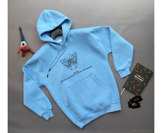 Фотография Батник женский Зима 04 блакитний (3 шт. р.сетка S-L) "Verton" недорого оптом от прямого поставщика, изображение 2