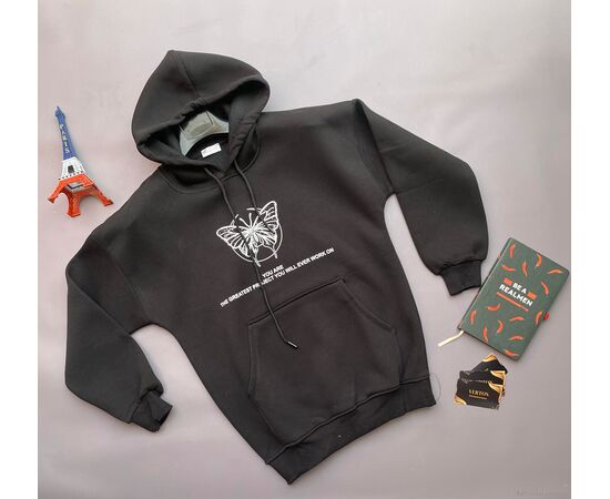 Фотография Батник женский Зима 04 чорний (3 шт. р.сетка S-L) "Verton" недорого оптом от прямого поставщика, изображение 2