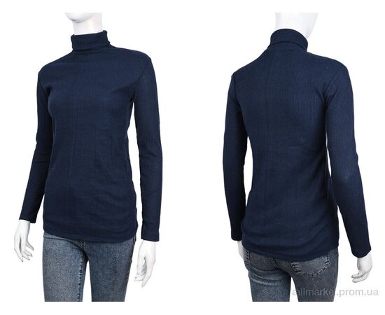 Фотография Водолазка женская Весна/осень 9376-5 navy (2 шт. р.сетка 42-48) "Red Hat" недорого оптом от прямого поставщика, изображение 3